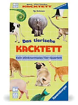 Quartett mit Tierkacke-Thema Spiel