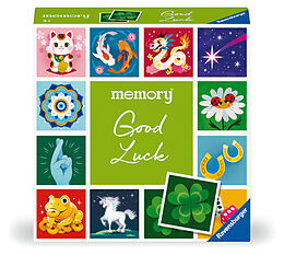 Ravensburger 23488 memory® moments - Good luck - Ravensburger Spieleklassiker für 2 bis 6 Spieler ab 3 Jahren. Mit 24 Bildpaaren die Glückssymbole aus aller Welt zeigen Spiel