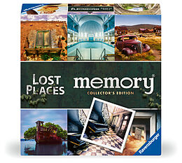 Ravensburger 23499 Collector's memory® Lost Places - Das weltbekannte Gedächtnisspiel, das 2 bis 8 Spieler ab 6 Jahren an einige der schönsten Lost Places dieser Welt führt Spiel