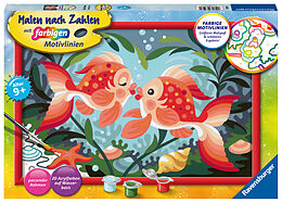 Ravensburger Malen nach Zahlen 23507 - Verliebte Fische - Kinder ab 9 Jahren Spiel