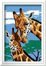 Malen nach Zahlen Cute Giraffes Spiel