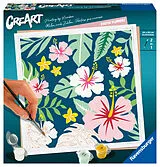 Malen nach Zahlen Exotische Blumen Spiel