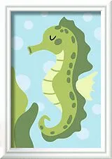 CreArt - Malen nach Zahlen / Friendly Seahorse Spiel
