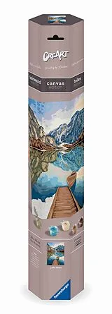 Malen nach Zahlen Seeblick auf Leinwand Spiel