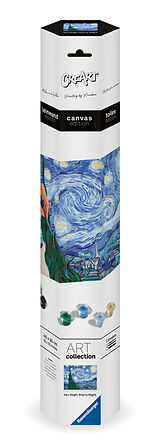 Ravensburger CreArt - Malen nach Zahlen 23915 - ART Collection: Sternennacht (Van Gogh) - ab 14 Jahren - Malen auf Leinwand Spiel