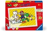 Malen nach Zahlen Super Mario Spiel