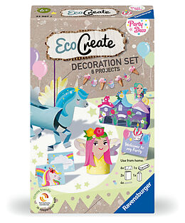 Ravensburger EcoCreate 23967  Decorate for your Unicorn Birthday  Kinder ab 6 Jahren Spiel