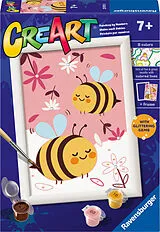 CreArt - Malen nach Zahlen - Happy Bumblebees Spiel