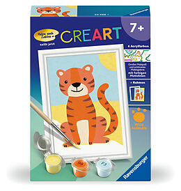 Ravensburger CreArt - Malen nach Zahlen 23988 - Kleiner Tiger - ab 7 Jahren Spiel