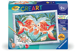 Ravensburger CreArt - Malen nach Zahlen 23998 - Verliebte Fische - ab 9 Jahren Spiel