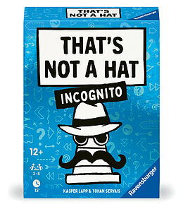 That's not a hat - Incognito Spiel