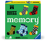 Ravensburger 24702 memory® Happy Socks. Der Ravensburger Spieleklassiker in Kooperation mit Happy Socks. Gesucht werden 32 fröhlich bunte Sockenpaare Spiel