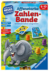Ravensburger 24973 - Affenstarke Zahlen-Bande - Spielen und Lernen für Kinder, Spiel für Kinder von 6-10 Jahren, Spielend Neues Lernen für 1-6 Spieler Spiel