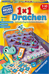 Ravensburger 24976 - 1x1 Drachen - Lernspiel für Kinder, Rechenspiel für Kinder von 7-10 Jahren, für 2-4 Spieler, Zahlenraum 1-100, kleines Einmaleins Spiel