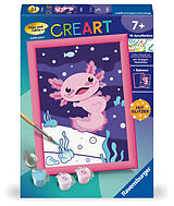 Ravensburger CreArt - Malen nach Zahlen 25555 - Axolotl - ab 7 Jahren Spiel