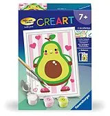 CreArt, Malen nach Zahlen Kinder - Avocado Spiel