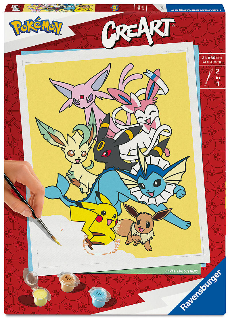 CreArt Adults Trend Pokémon - Eevee Evolutions