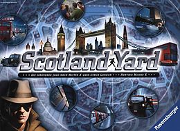 Ravensburger Gesellschaftsspiel 26601 - Scotland Yard - Familienspiel, Brettspiel für Kinder und Erwachsene, Spiel des Jahres, für 2-6 Spieler, ab 8 Jahre Spiel
