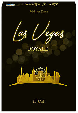 Ravensburger 26918 - Las Vegas Royale, Strategiespiel für 2-5 Spieler, Alea Spiele, Würfelspiel ab 10 Jahren, Casino Fans Spiel