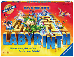 Ravensburger Familienspiel 26955 - Das verrückte Labyrinth - Gesellschaftsspiel - Spieleklassiker für 2 - 4 Personen, Brettspiel ab 7 Jahren Spiel