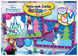 Ravensburger Malen nach Zahlen 27771 - Eiskönigin - Kinder 5-7 Jahren Spiel