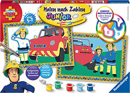 Ravensburger Malen nach Zahlen 27772 - Feuerwehrmann Sam - Kinder 5-7 Jahren Spiel