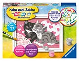 Kuschelkatzen Malen nach Zahlen Spiel