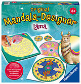Ravensburger Mandala Designer Lama 28519, Zeichnen lernen für Kinder ab 6 Jahren, Kreatives Zeichnen mit Mandala-Schablonen für farbenfrohe Mandalas Spiel