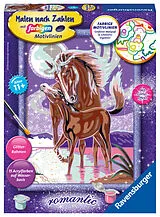 Pferdegeflüster Malen nach Zahlen Spiel