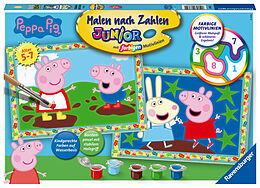 Ravensburger Malen nach Zahlen 28764 - Peppa Pig - Kinder 5-7 Jahren Spiel