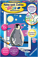 Malen nach Zahlen Kleiner Pinguin Spiel