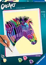 Malen nach Zahlen Funky Zebra Spiel