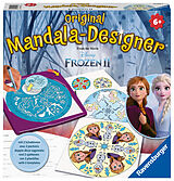 Ravensburger Mandala Designer Frozen 2 29026, Zeichnen lernen mit Anna und Elsa für Kinder ab 6 Jahren, Mandala-Schablonen für farbenfrohe Mandalas Spiel