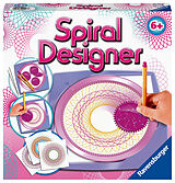 Ravensburger Spiral-Designer Girls 29027, Zeichnen lernen für Kinder ab 6 Jahren, Zeichen-Set mit Schablonen für farbenfrohe Spiralbilder und Mandalas Spiel