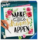 Malen nach Zahlen Make your dreams happen Spiel