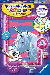 Malen nach Zahlen Einhorn Spiel