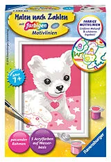 Chihuaha Malen nach Zahlen Spiel