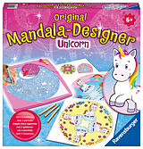 Ravensburger Mandala Designer Unicorn 29703, Zeichnen lernen für Kinder ab 6 Jahren, Zeichen-Set mit Mandala-Schablonen für farbenfrohe Mandalas Spiel