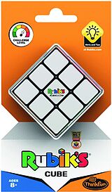 Thinkfun Rubik's Cube, der original Zauberwürfel 3x3 von Rubik's - Verbesserte, leichtgängigere Version, ideales Knobelspiel für Erwachsene und Kinder ab 8 Jahren Spiel