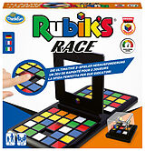 ThinkFun - 76399 - Rubik's Race - Die Herausforderung für Fans des original Rubik's Cubes, temporeiches Spiel für 2 Spieler, Denkspiel für Erwachsene und Kinder ab 7 Jahren Spiel