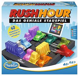 Rush Hour - Das geniale Stauspiel und bekannte Logikspiel von Thinkfun für Jungen und Mädchen ab 8 Jahren Spiel