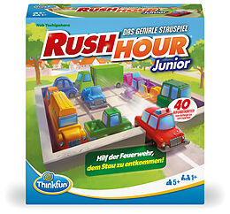 ThinkFun 76603 - Rush Hour Junior - Das bekannte Logikspiel für Kinder ab 5 Jahren. Das Stauspiel für Jungen und Mädchen Spiel