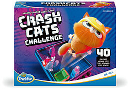 ThinkFun Crash Cats Challenge - Logikspiel ab 8 Jahre Spiel