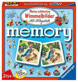 Ravensburger 81297 - Meine schönsten Wimmelbilder memory® der Spieleklassiker für alle Wimmelbilder Fans, Merkspiel für 2-4 Spieler ab 2 Jahren Spiel