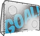 HUDORA 76947 - Fußballtor Trainer mit Torwand mit Motiv: Goal, 213x152x76cm Spiel