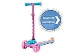 HUDORA 11054 - Flitzkids 2.0 Skate Wonders, Mädchen-Roller, Kinder-Scooter, pink Spiel
