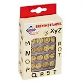 PEBARO 20500 - Brennstempel Buchstaben M-Z und Zeichen, 16-teilig, passend zum Pebaro-Brandmalkolben, Brandmalerei Spiel