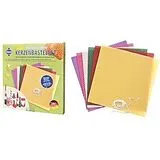 WACHS-SET 3 - Bienenwaben-Kerzenbastelset BUNT, Bienenwachs-Kerzen Spiel