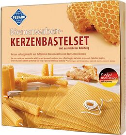 Bienenwaben-Kerzenbastelset Spiel