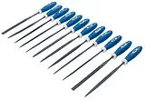 PEBARO M58 - Nadelfeilen-Set, 12-teilig, für weiche Materialien wie Holz, Kunststoff usw. Spiel